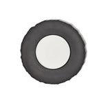 Prato raso flat Limits preto Ø25cm