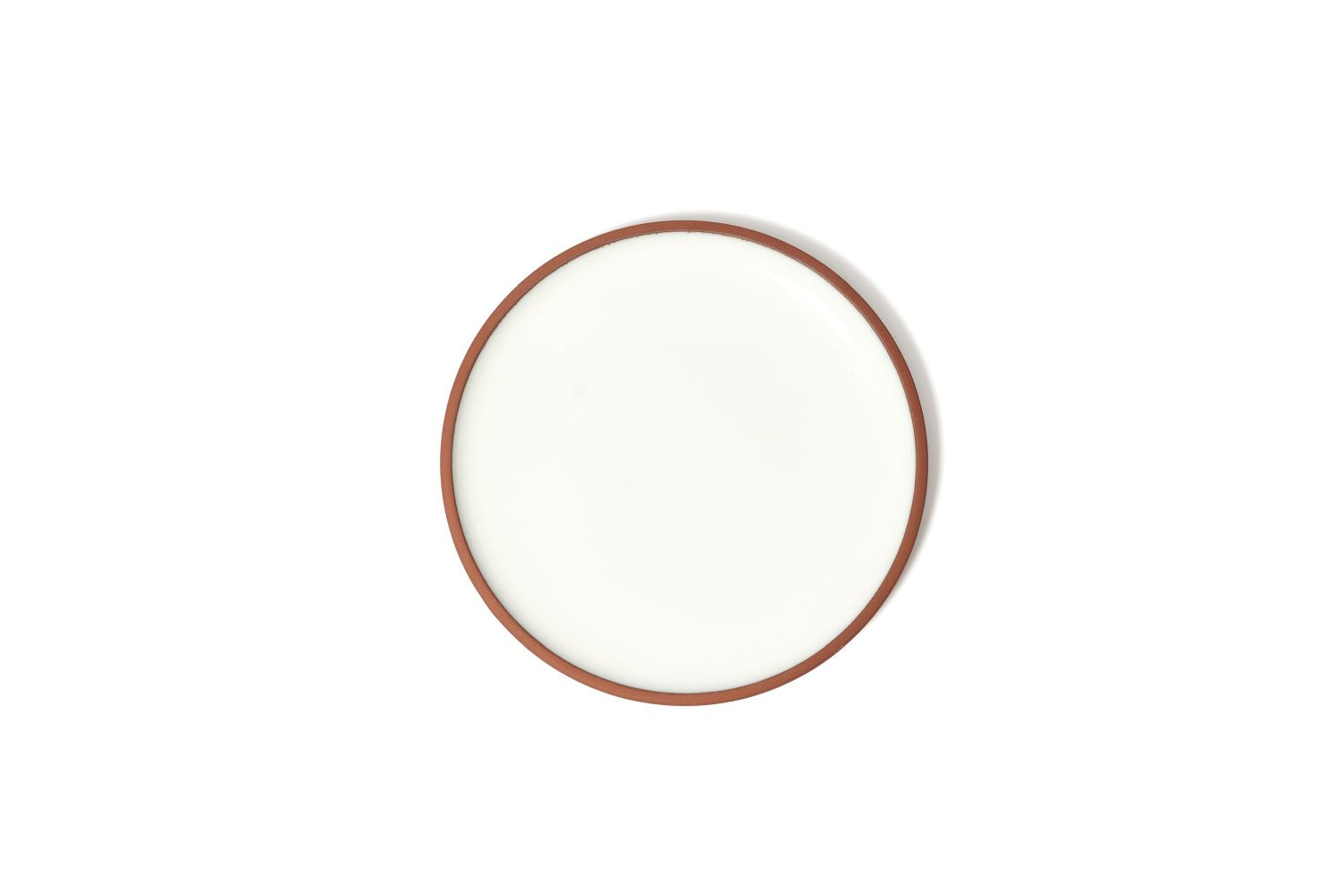 Prato raso Terra em terracota Ø21cm