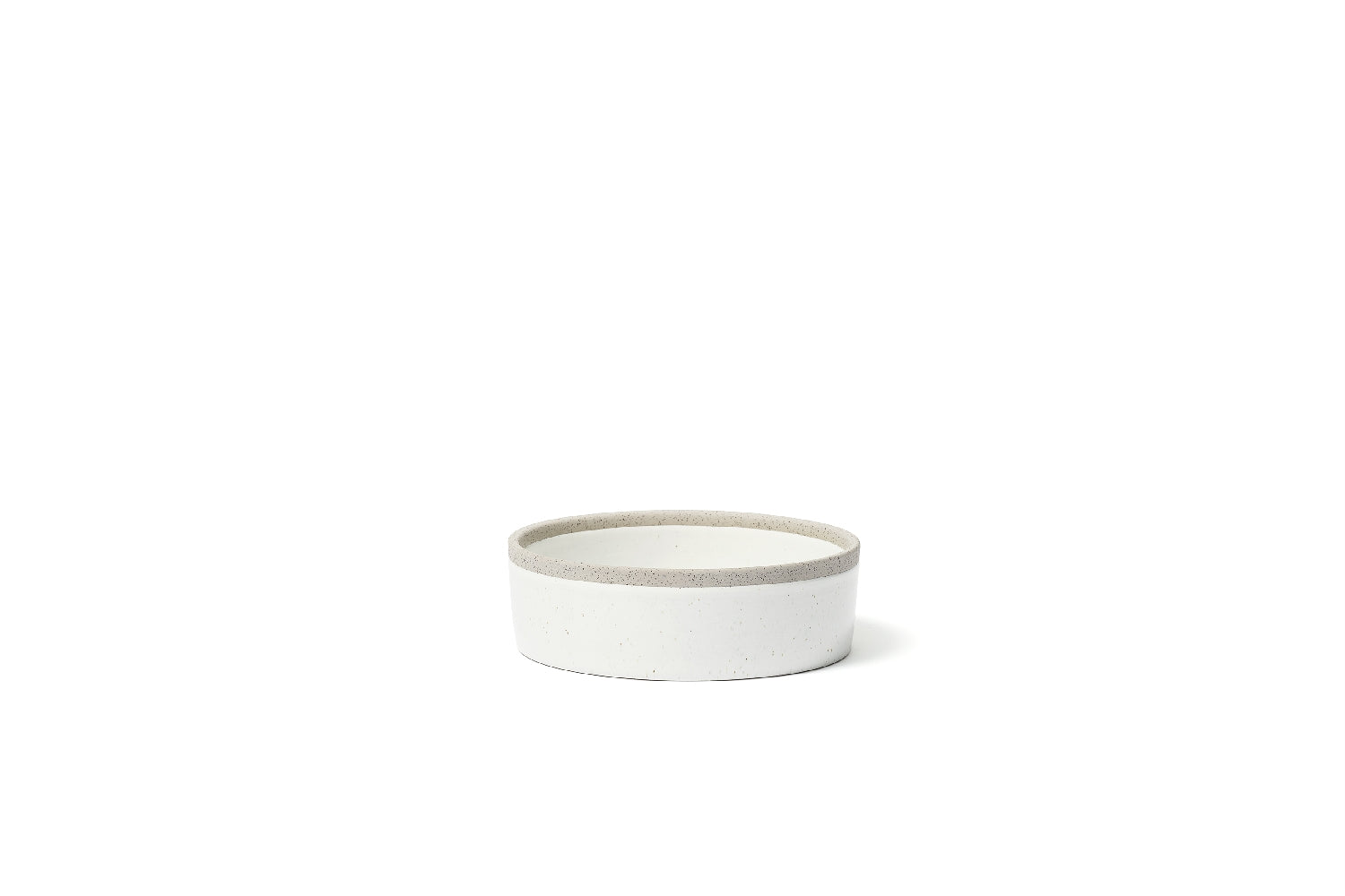 Base/taça Dolmen branco Ø13x5cm