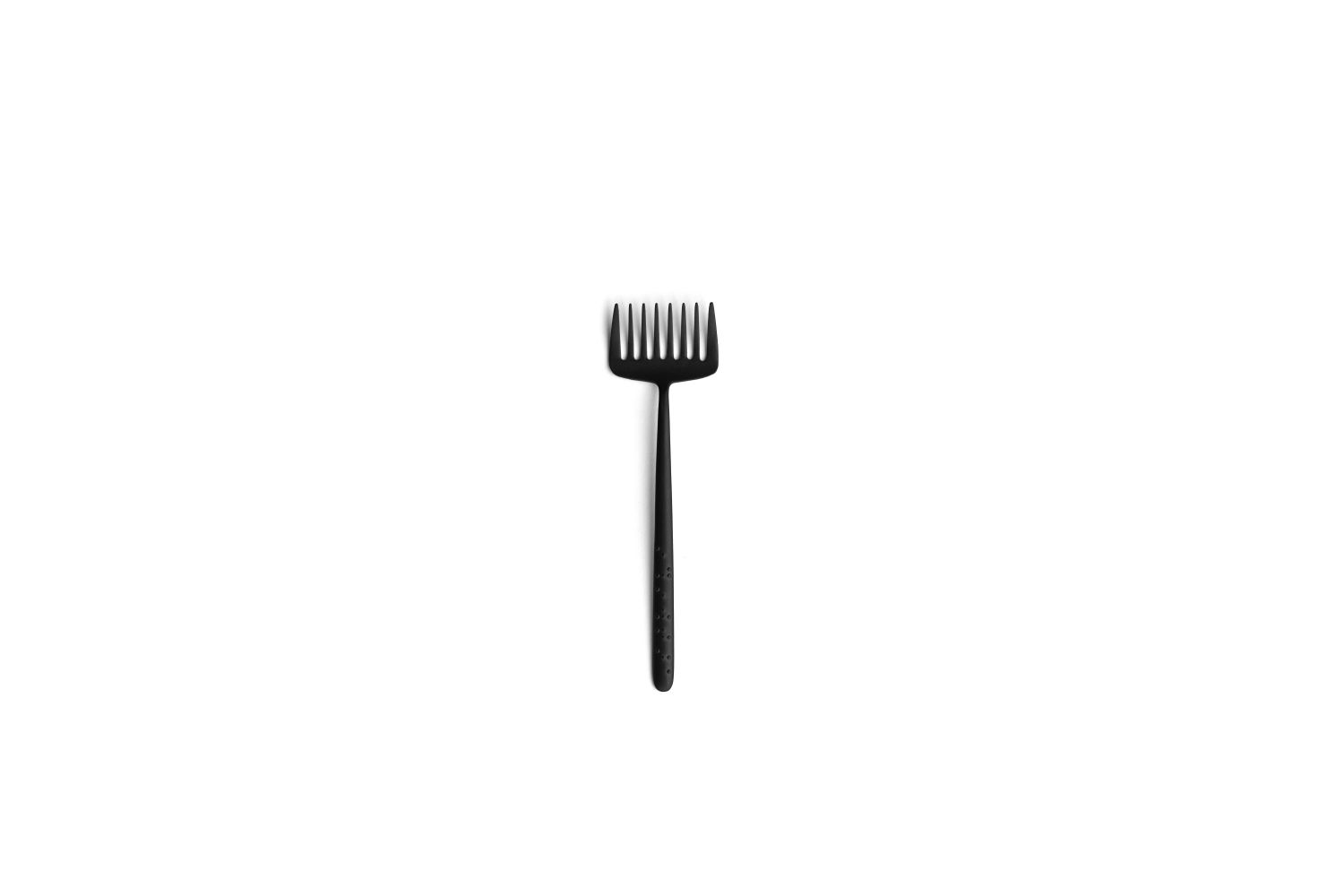 Garfo largo Tact Vintage preto 18/10