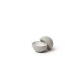 Prato esfera Dolmen branco Ø6,5cm