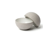 Prato esfera Dolmen branco Ø13cm