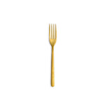 Garfo de mesa Canada Vintage dourado 18%