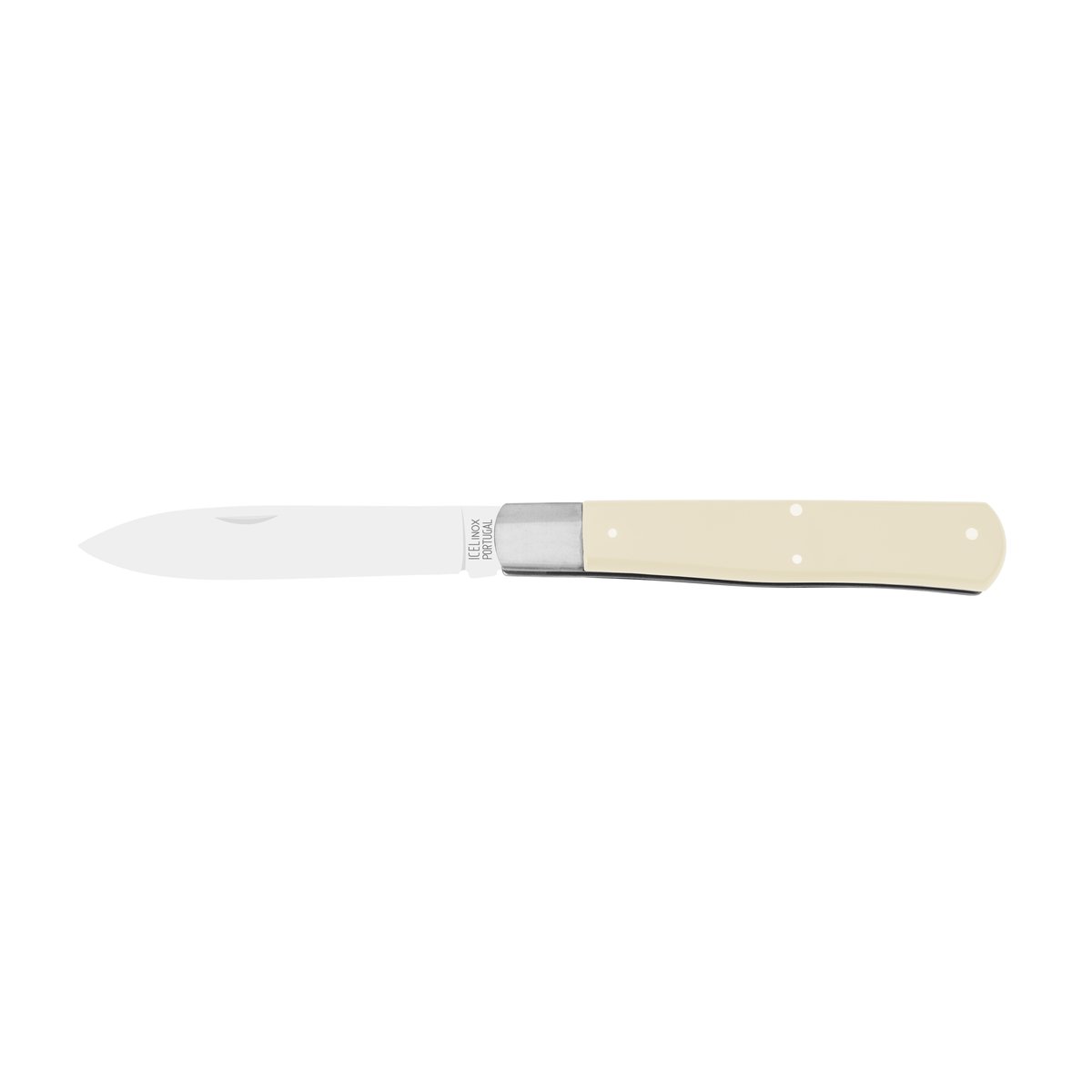 Canivete de agricultor 14 cm, cabo branco