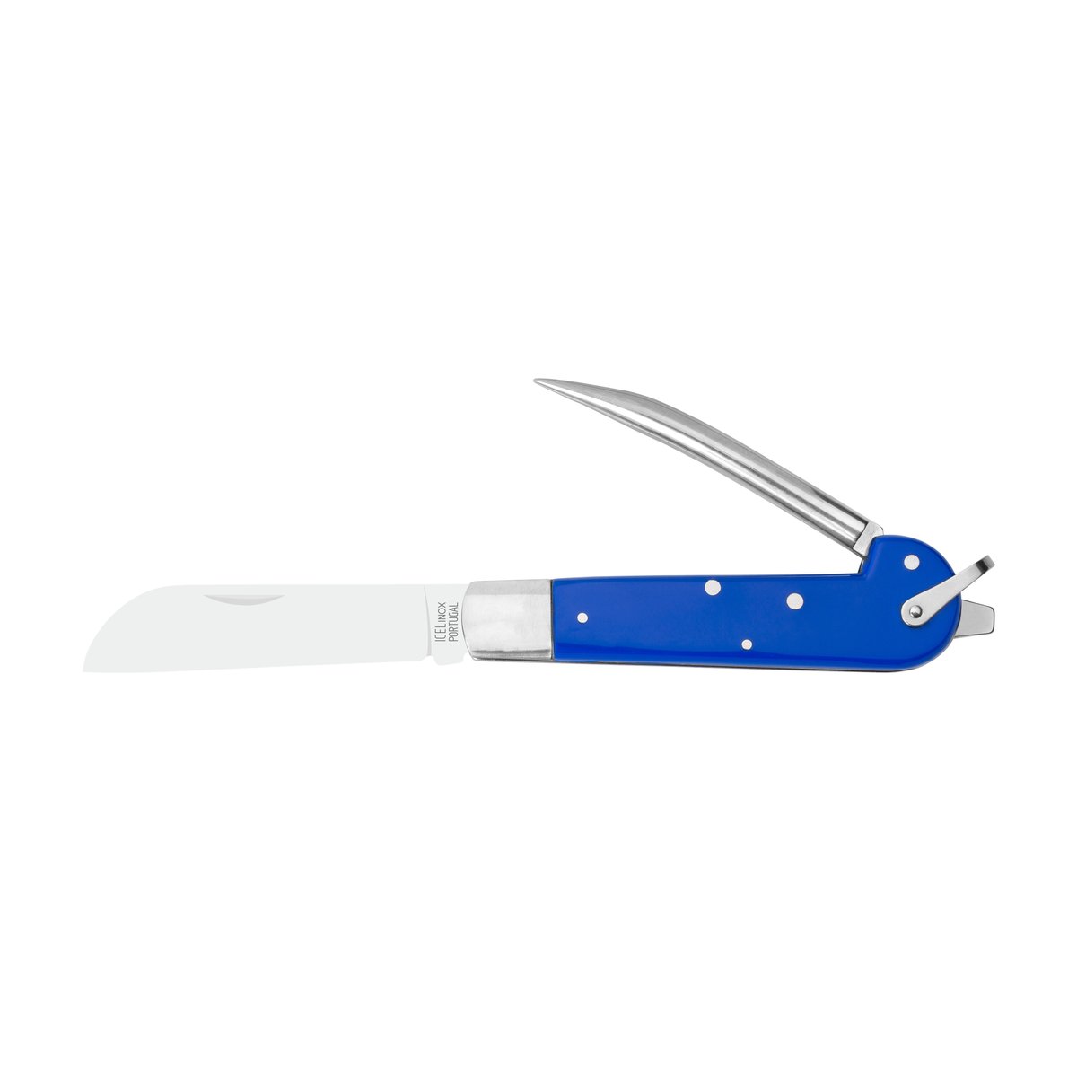 Canivete de marinheiro 12 cm, cabo azul