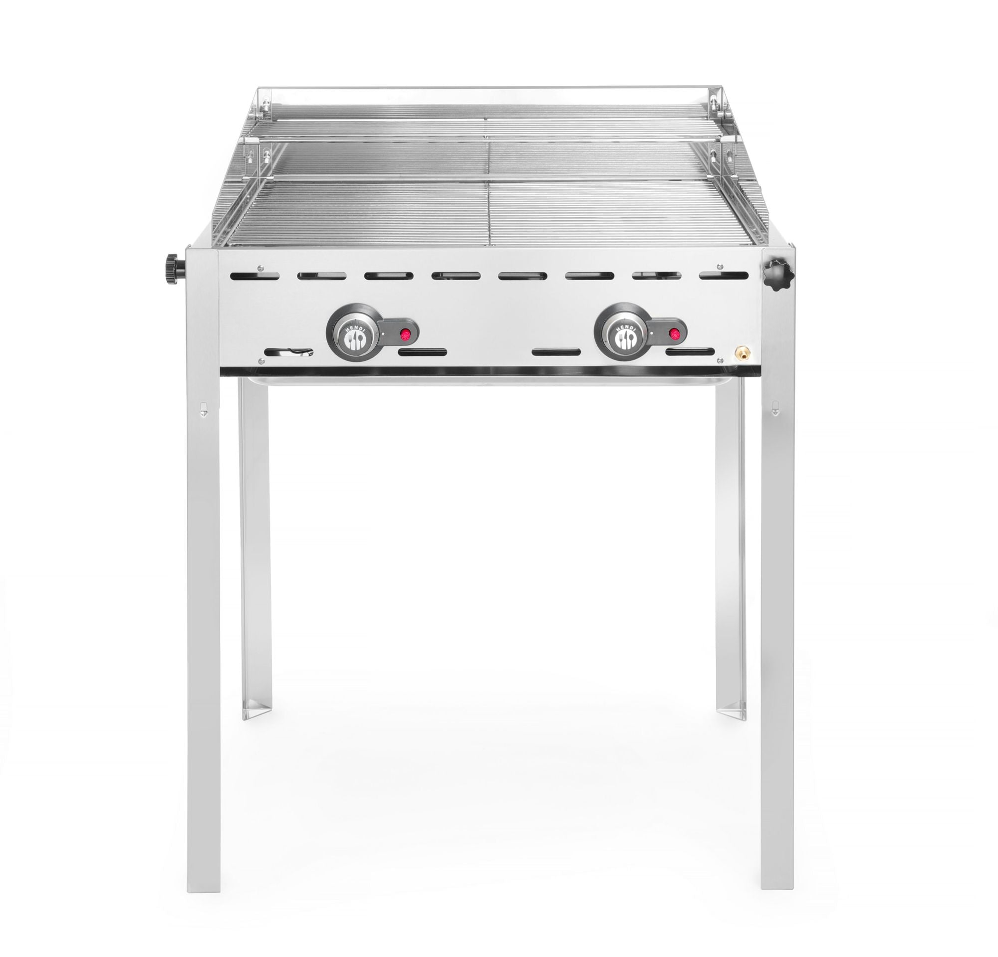 Green Fire 2 queimadores com 2 grelhas GN 1/1 inox