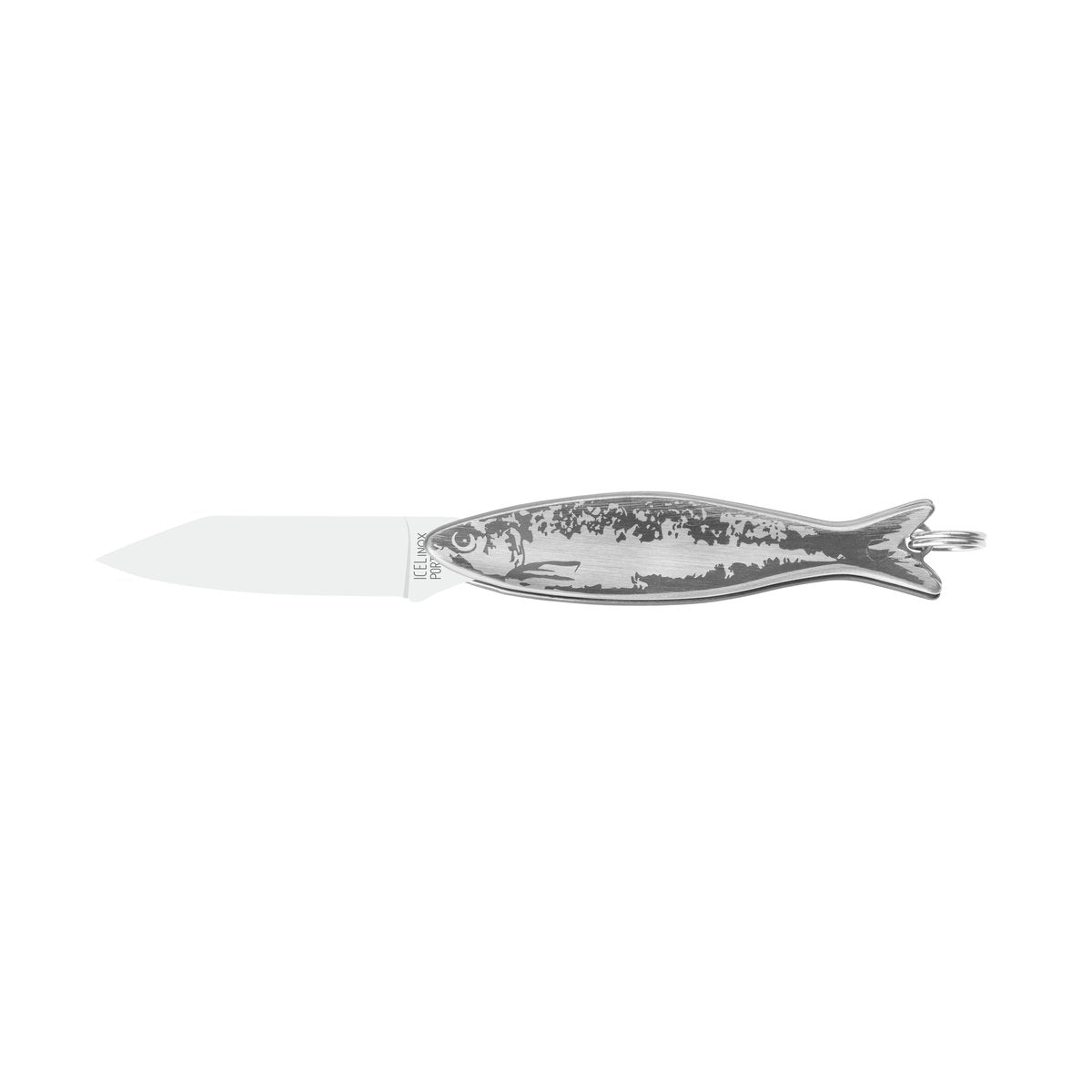 Canivete sardinha 6 cm, cabo inox