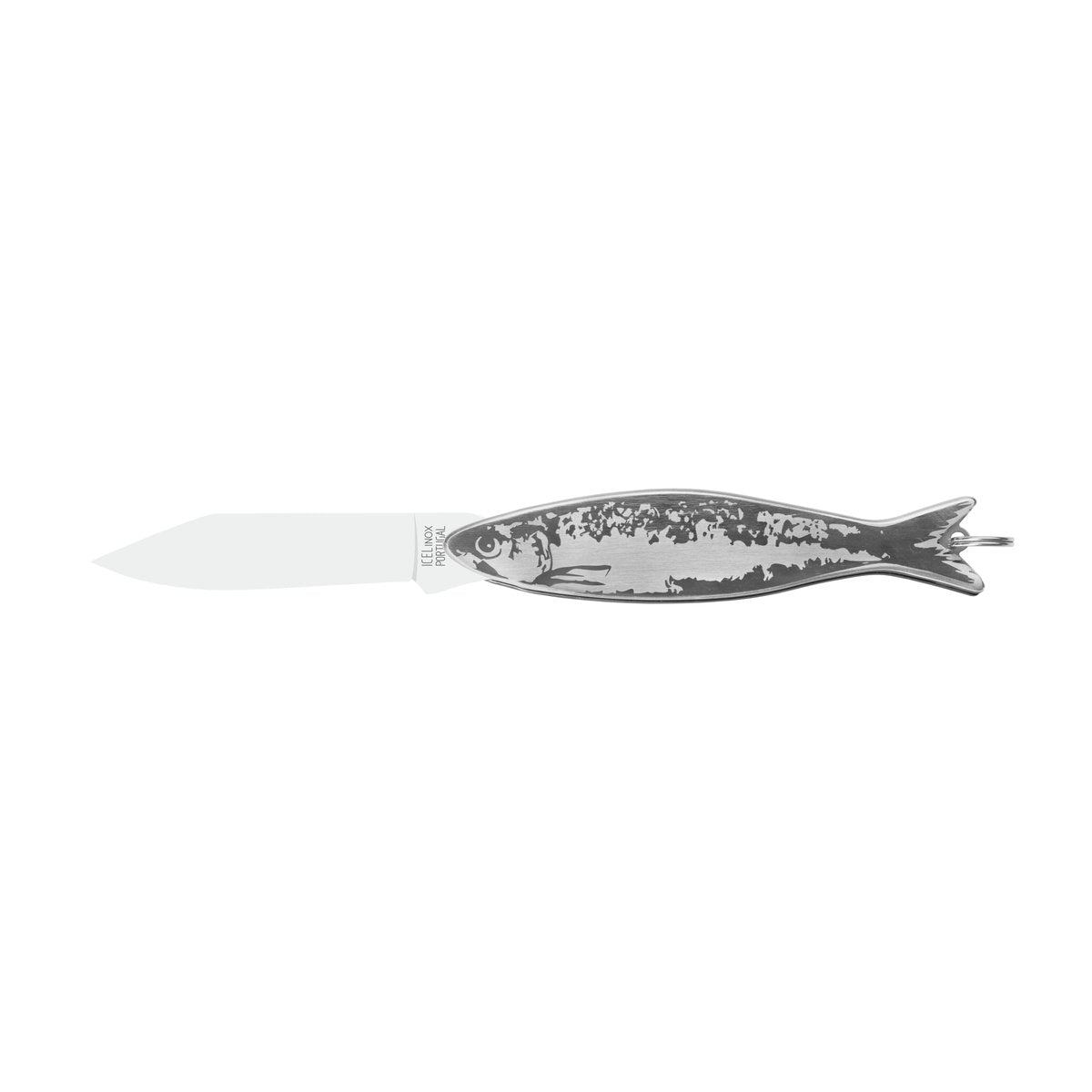 Canivete sardinha 11 cm, cabo inox