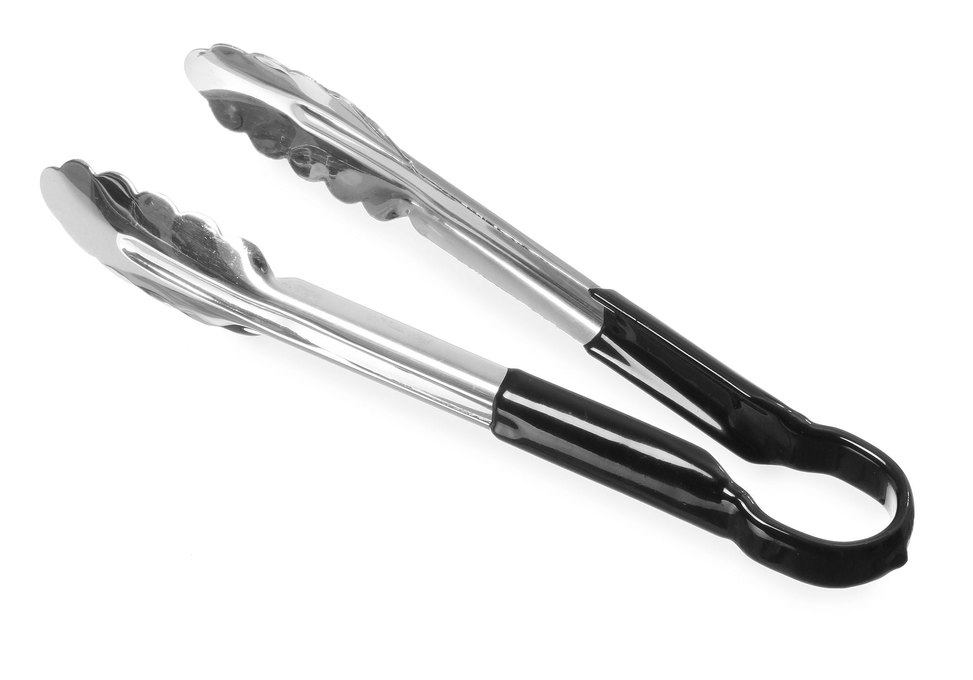 Pinça de serviço inox 250 mm cabo PVC preto