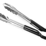 Pinça de serviço inox 250 mm cabo PVC preto