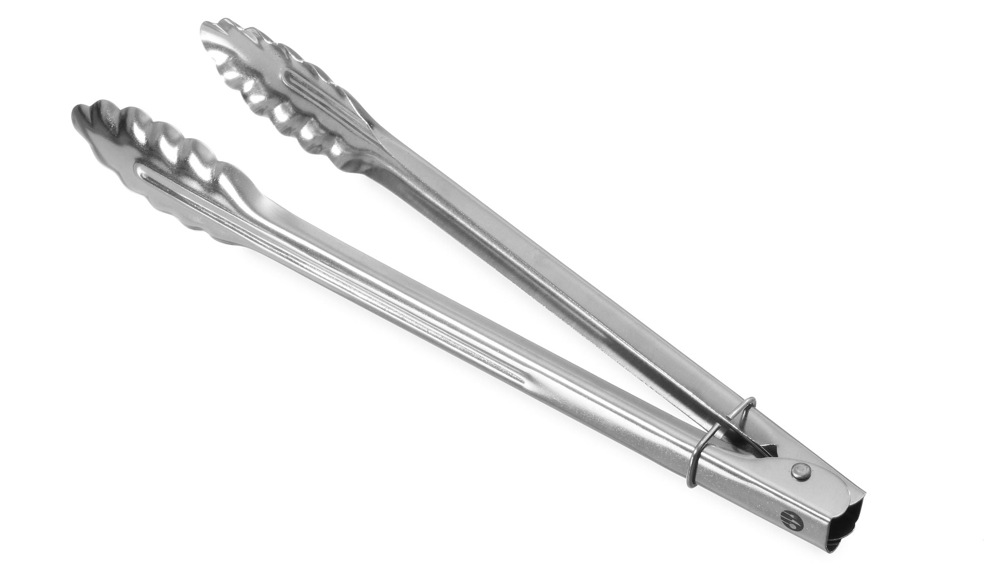 Pinça para salada inox 310 mm com mola de fixação