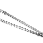 Pinças para salada inox 400 mm com clip de fixação