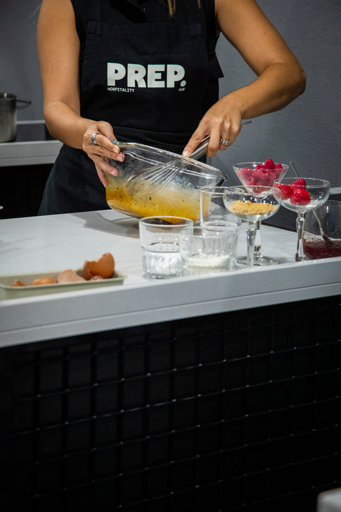 Formação na cozinha Prep Hospitality Hub