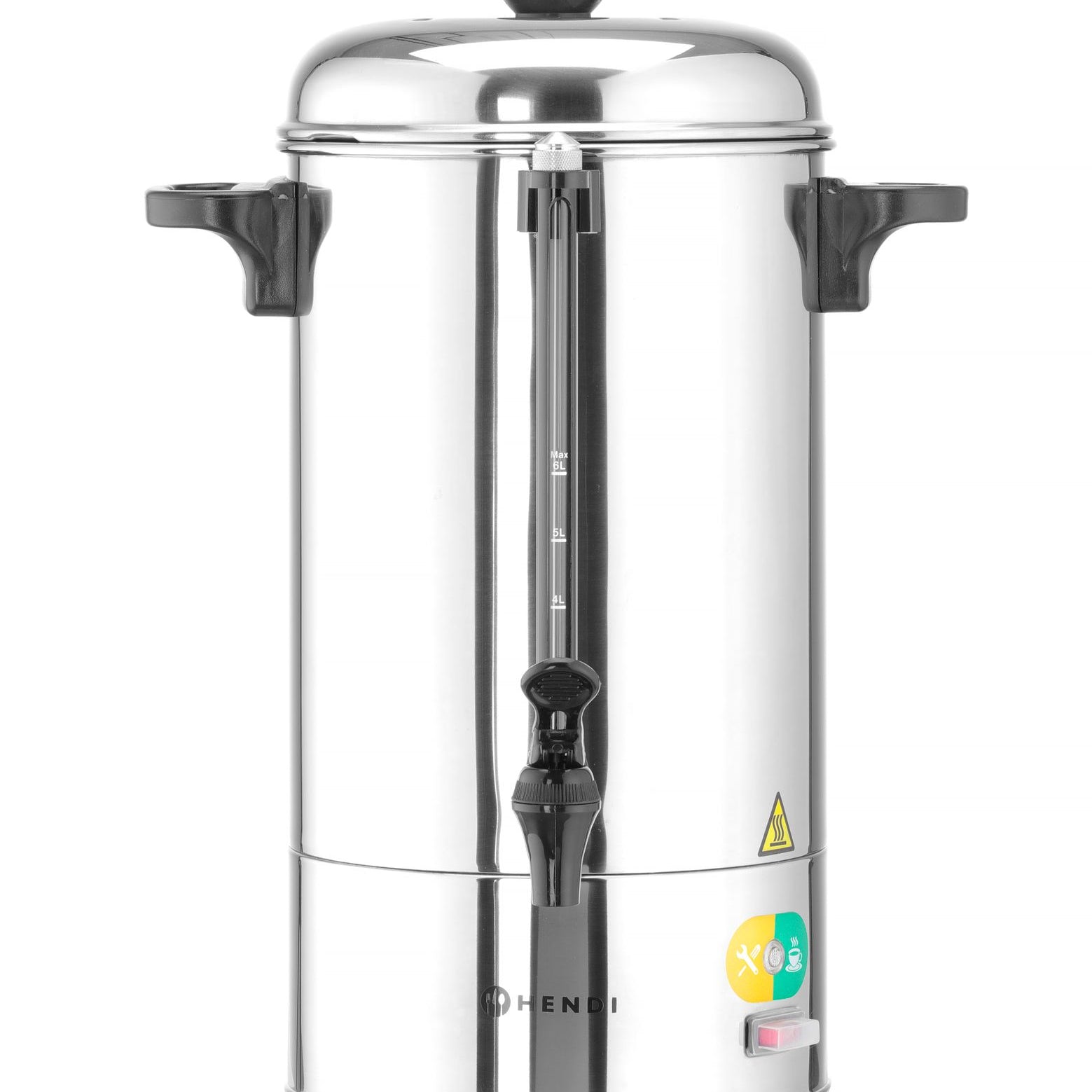 Percolador de parede simples 6 l inox 230V 1500W