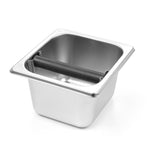 Caixa de borras de café inox GN 1/6x100 mm