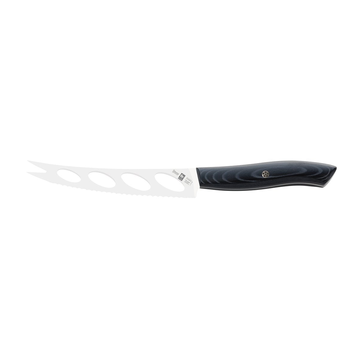 Faca para queijo/tomate Douro Gourmet 13 cm, cabo de micarta preta