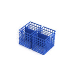 Cestinho duplo talheres pequeno · 2 x (110 x 80 x 110 mm)