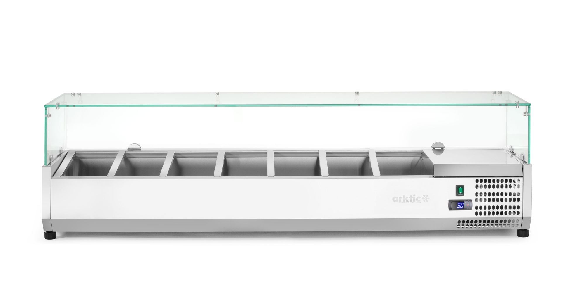 Expositor refrigerado 7x GN 1/3