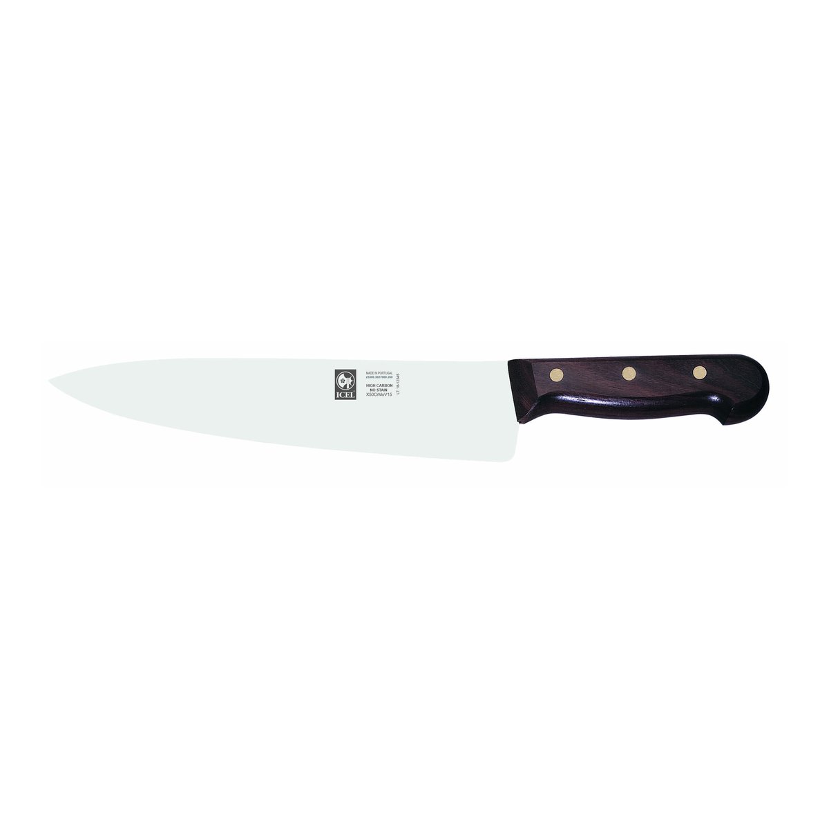 Faca de chefe lâmina estreita Tradição 26 cm, cabo de pau-santo