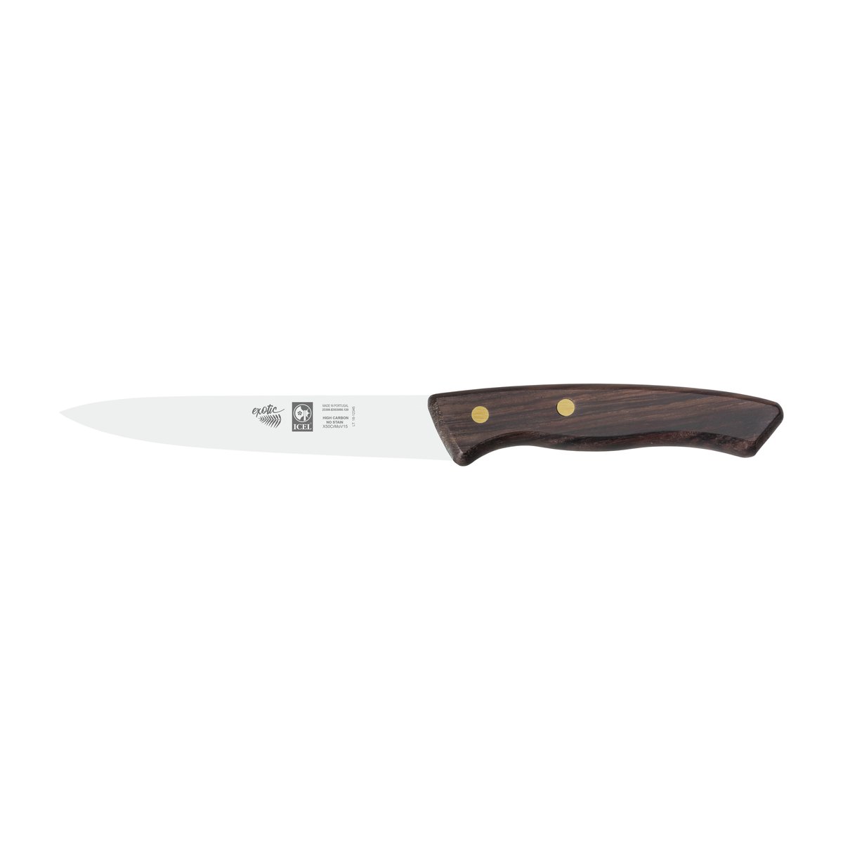 Faca para legumes Exotic 12 cm, cabo de pau-santo