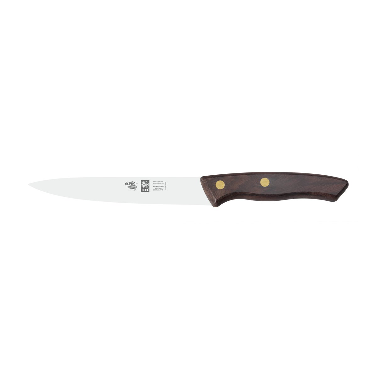Faca de cozinha Exotic 15 cm, cabo de pau-santo