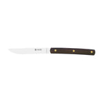 Faca para bife sem serrilha 11 cm, cabo de pau-santo – mod. ST01