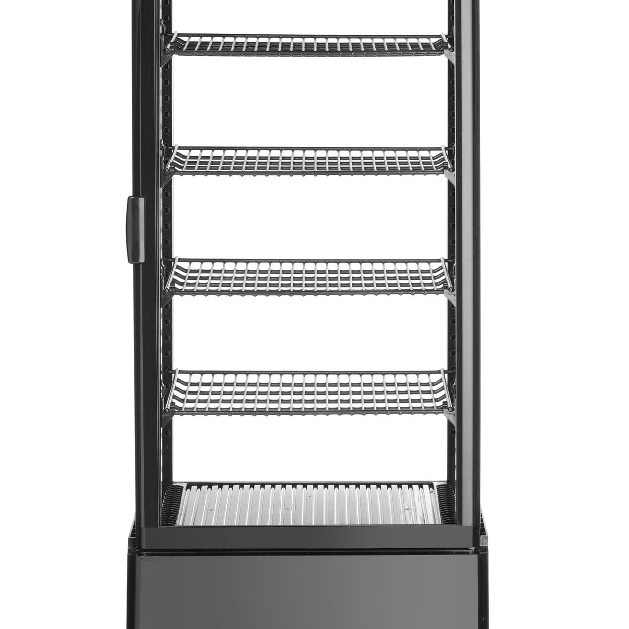 Vitrine refrigerada preta 98 l 230V 210W