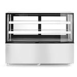 Vitrine refrigerada 510 l com 2 prateleiras 230V 490W