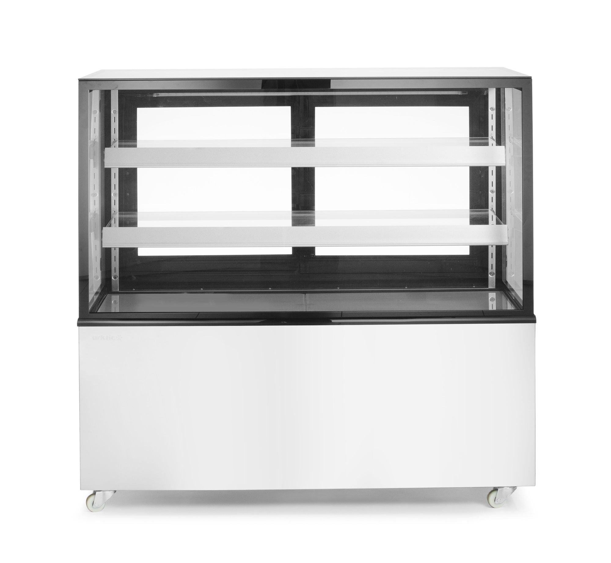 Vitrine refrigerada 410 l com 2 prateleiras 230V 490W