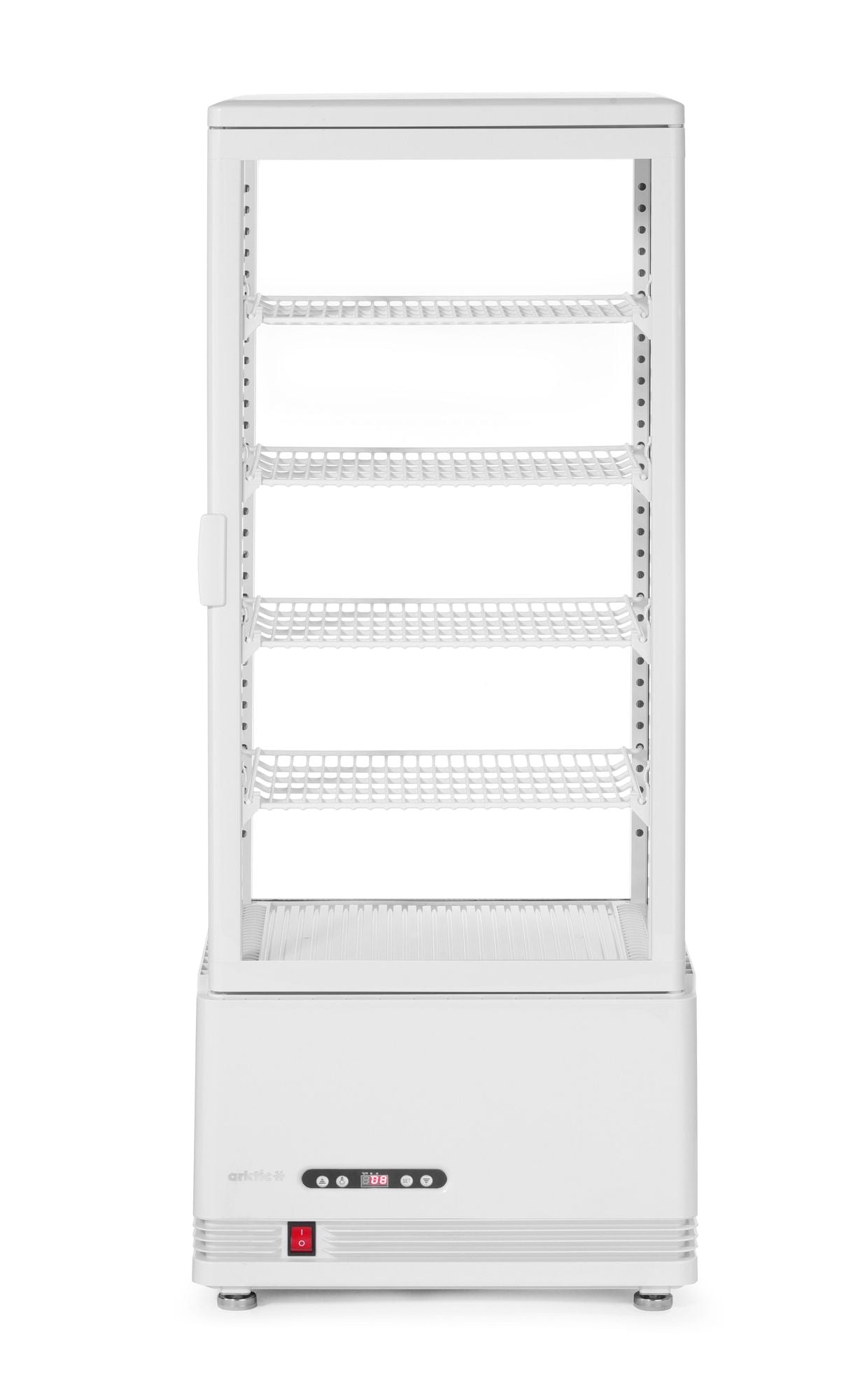 Vitrine refrigerada branca 98 l 230V 210W
