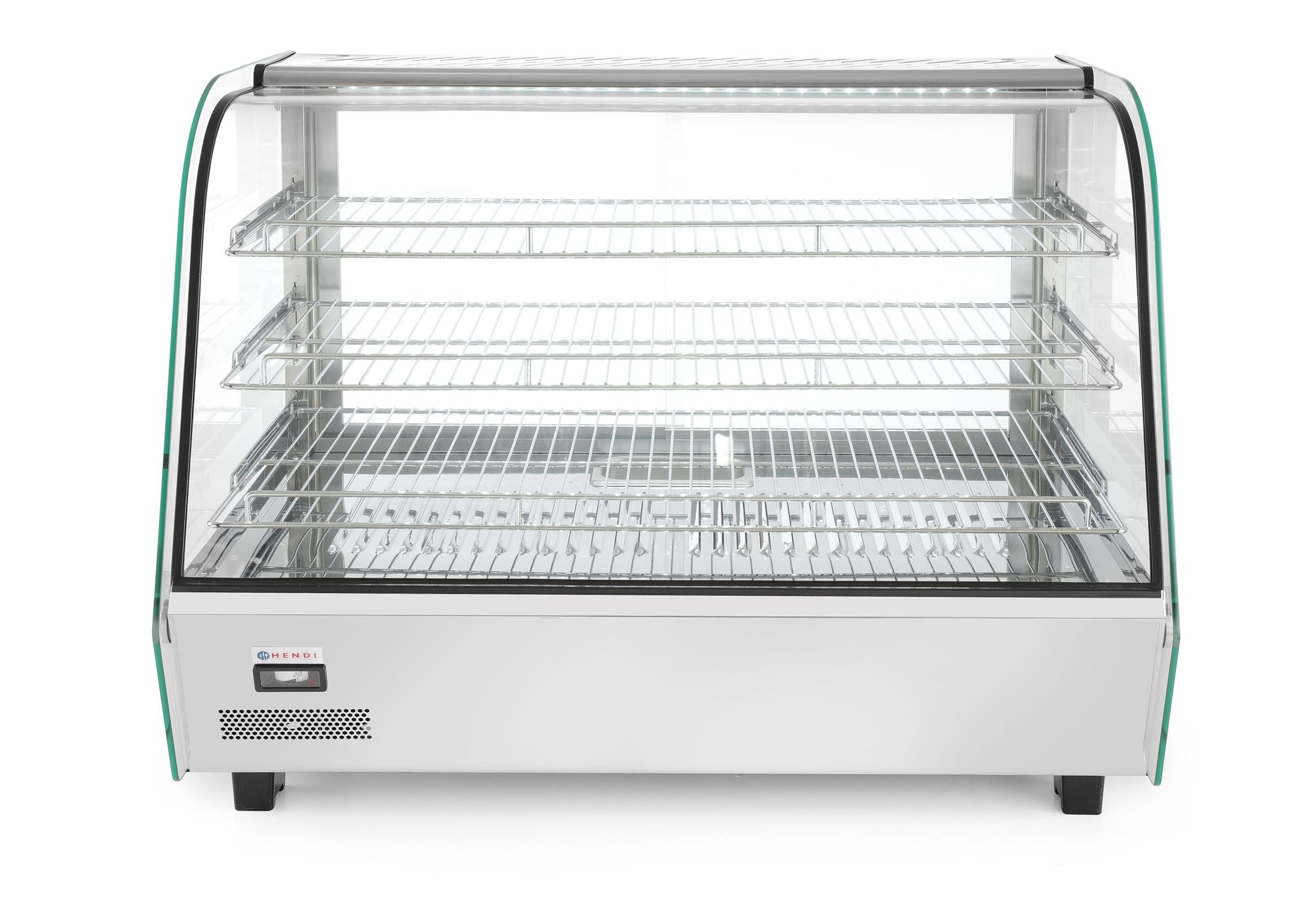 Vitrine de bancada aquecida 3 níveis 160 l 230V 1500W