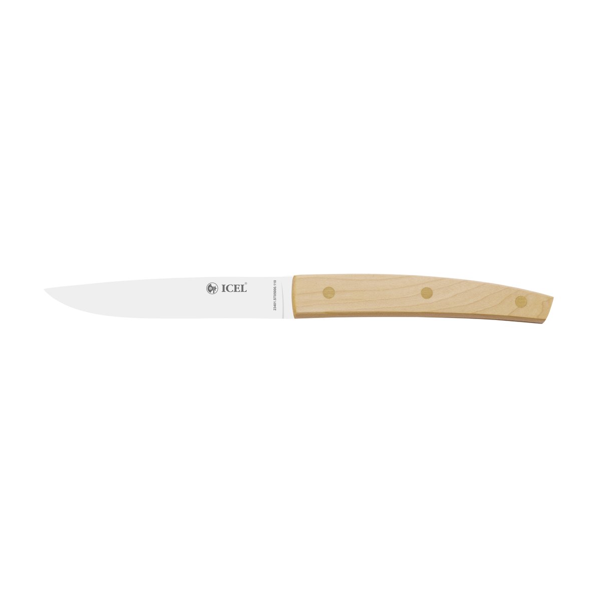 Faca para bife sem serrilha Seleção Mesa 11 cm, cabo de hard maple – mod. ST05