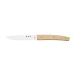 Faca para bife sem serrilha Seleção Mesa 11 cm, cabo de hard maple – mod. ST05