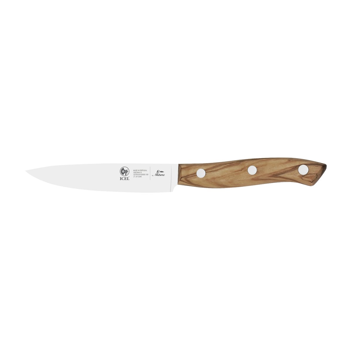 Faca para legumes Nature 10 cm, cabo de oliveira