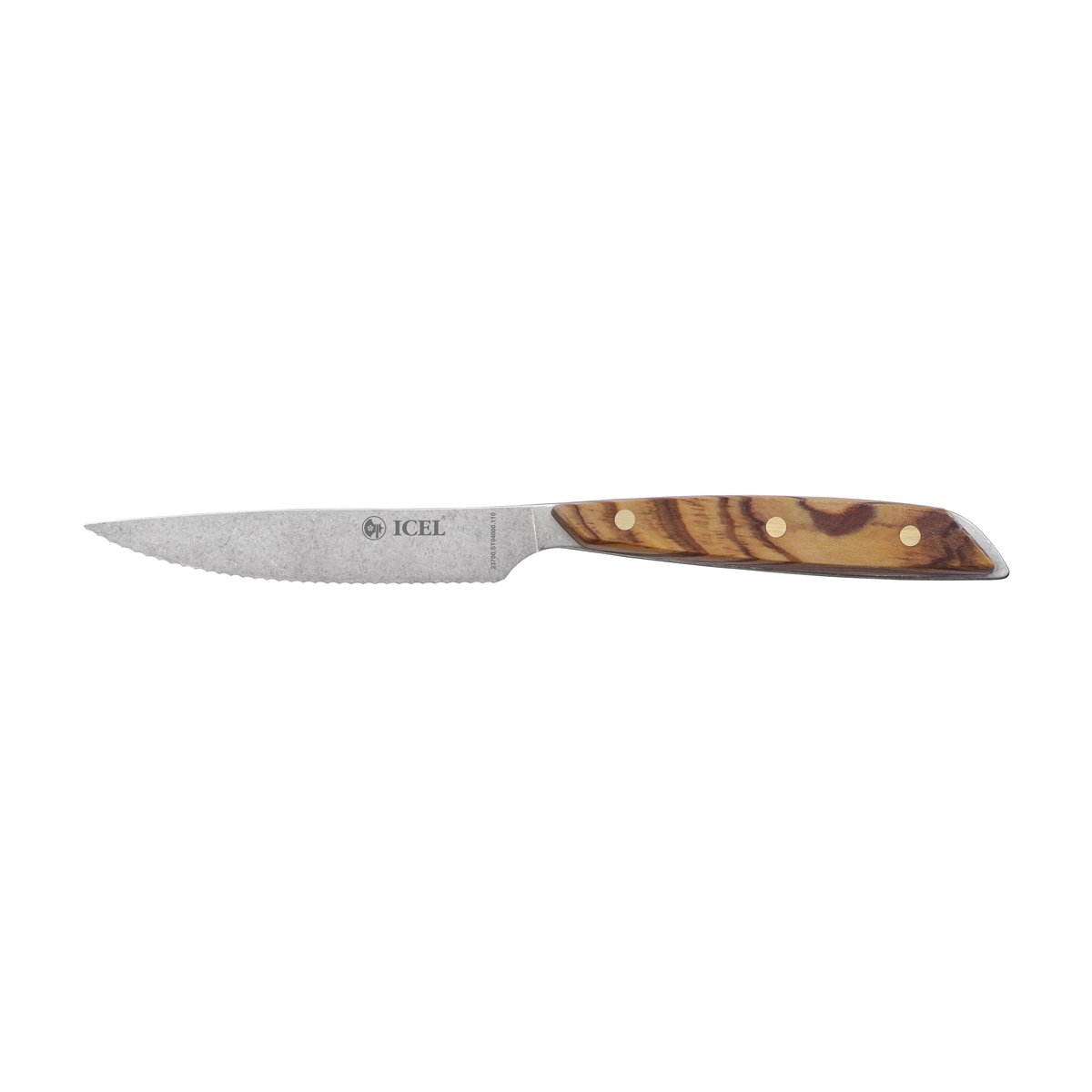 Faca para bife 11 cm, cabo de oliveira – mod. ST04
