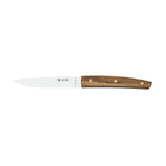 Faca para bife sem serrilha 11 cm, cabo de oliveira – mod. ST05