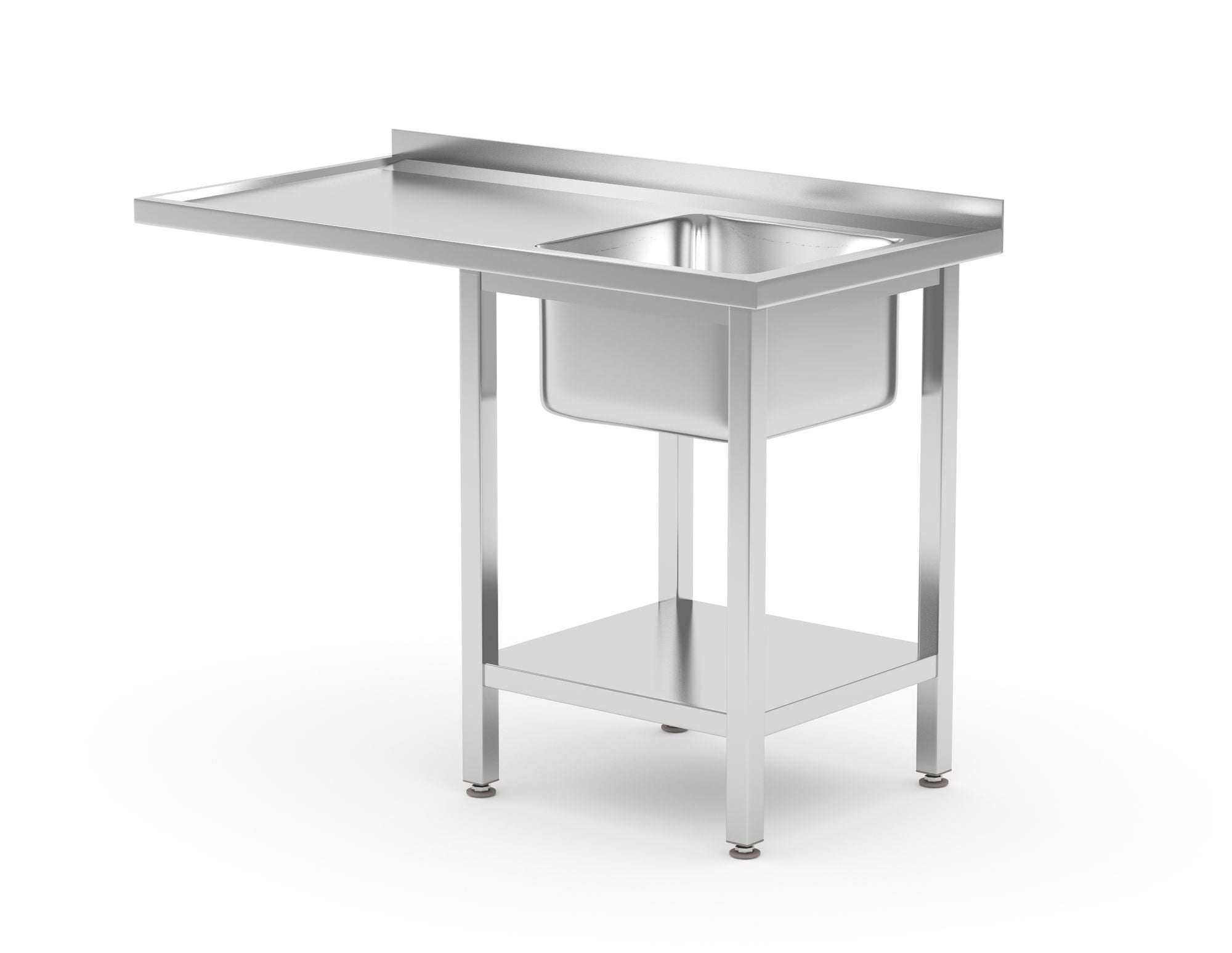 Mesa com lavatório prateleira direita para lava-loiça