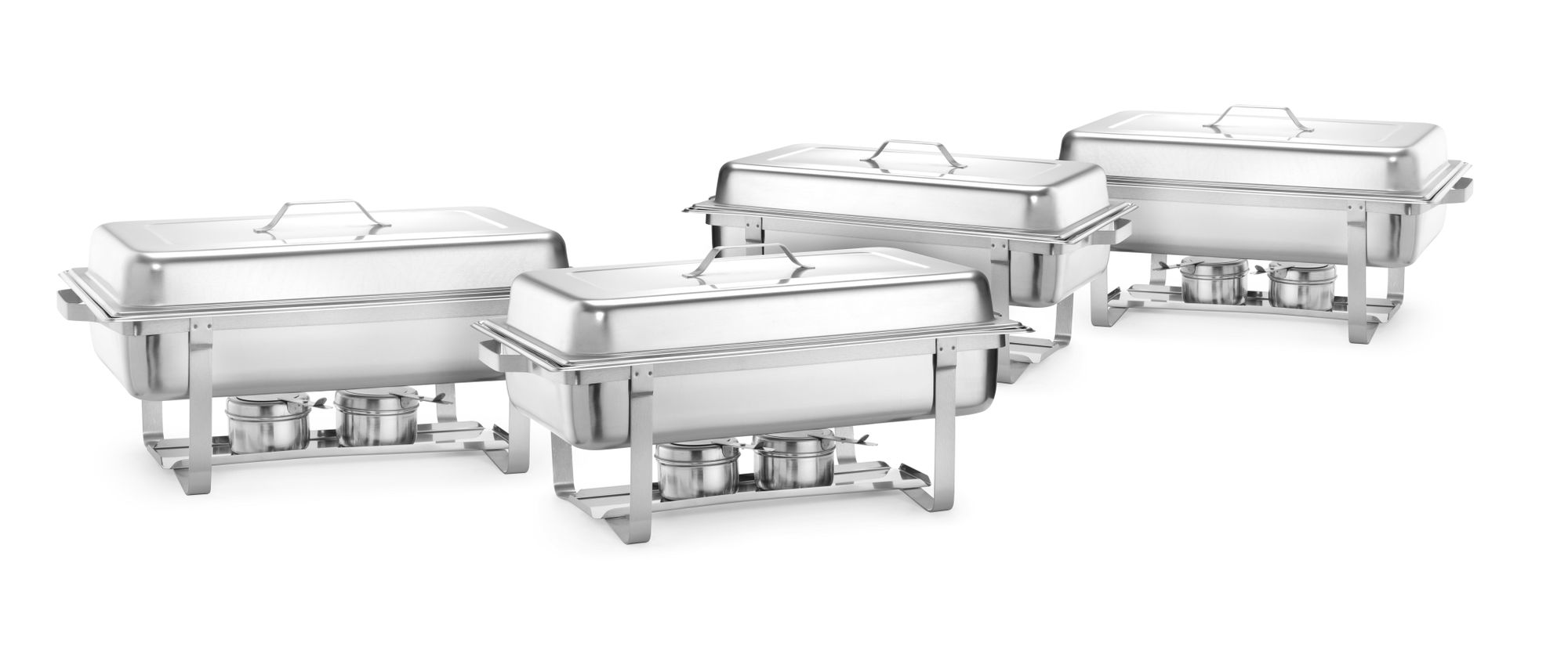Conjunto de chafing dish – 4 unidades