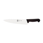Faca de chefe lâmina estreita Prática 23 cm, cabo preto