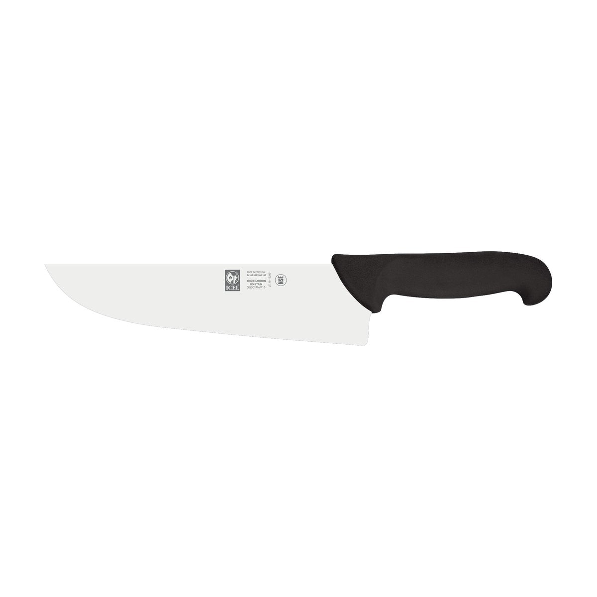 Faca de talho Poly 18 cm, cabo preto – mod. 3111