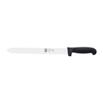 Faca para carnes frias serrilha Prática 30 cm, cabo preto – mod. 336