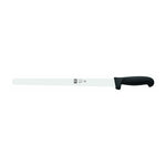 Faca para carnes frias serrilha Prática 44 cm, cabo preto