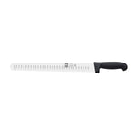 Faca para carnes frias alvéolos Prática 36 cm, cabo preto