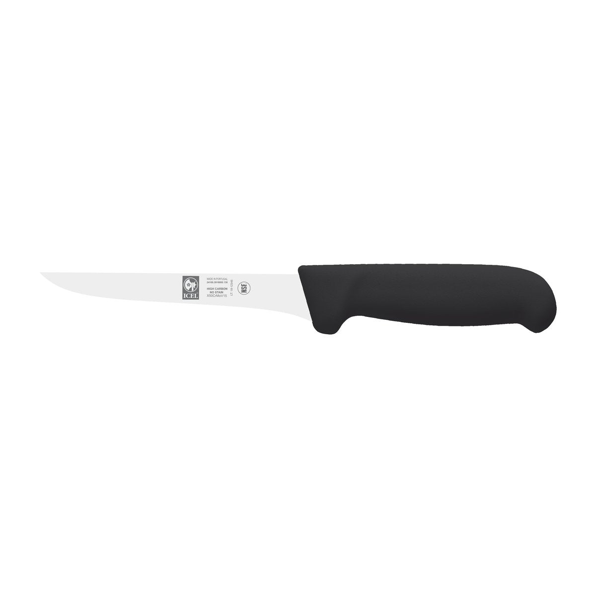 Faca para desossar Poly 13 cm, cabo preto – mod. 3918