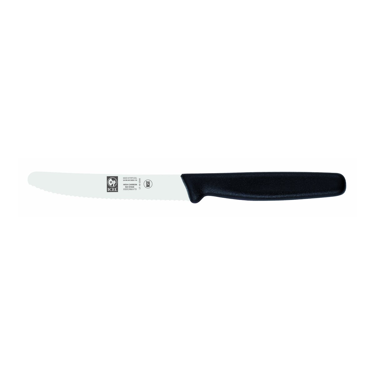 Faca para bife Seleção Mesa 11 cm, cabo preto