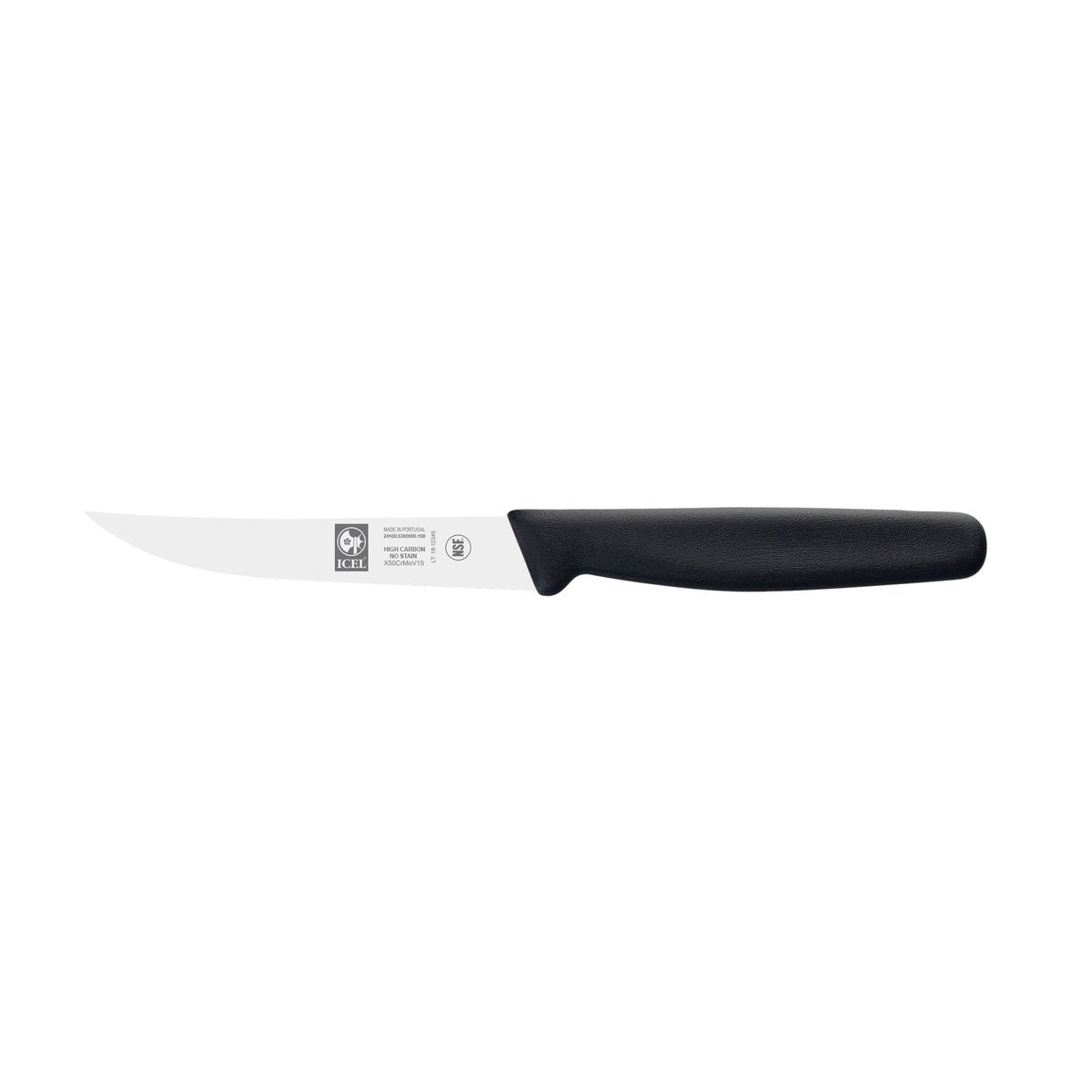 Faca para legumes Júnior 10 cm, cabo preto – mod. 53