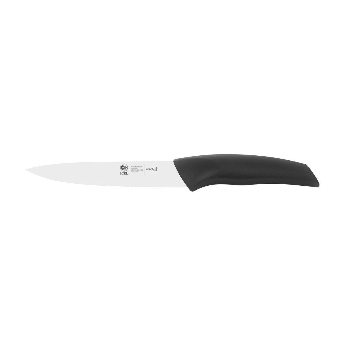 Faca de cozinha i-Tech 15 cm, cabo preto