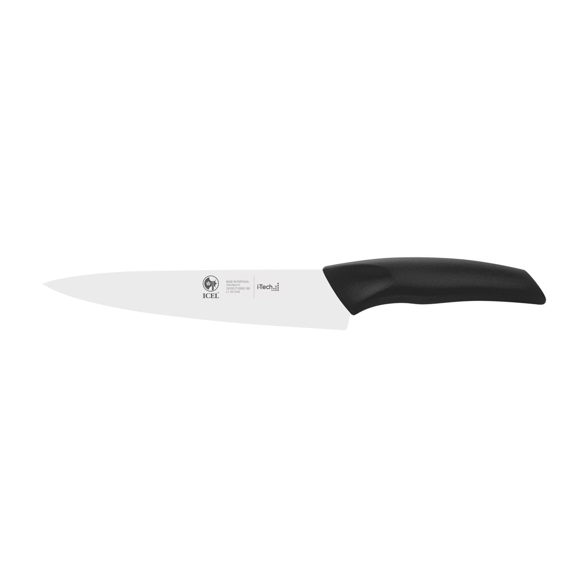 Faca de chefe i-Tech 18 cm, cabo preto