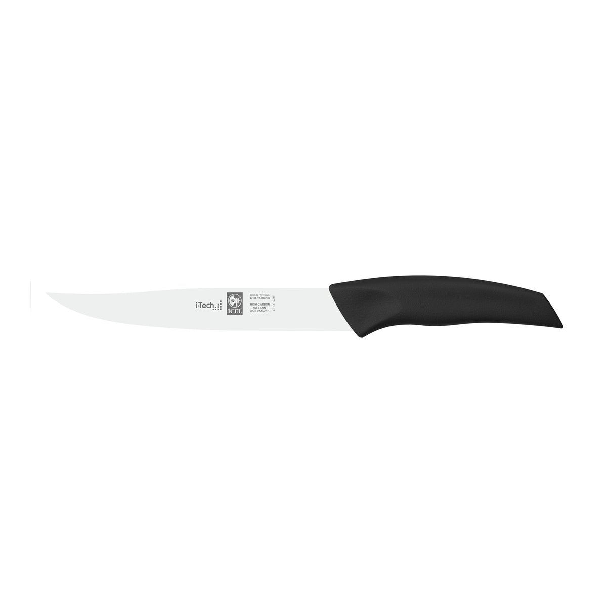 Faca para trinchar i-Tech 18 cm, cabo preto