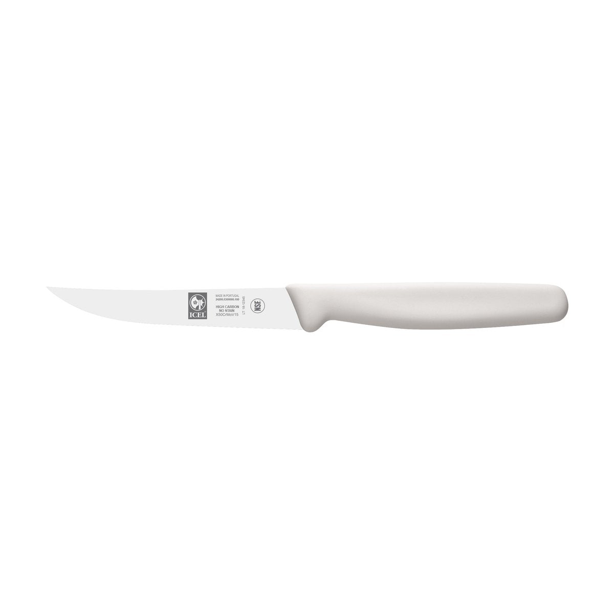 Faca para legumes 10 cm, cabo branco – mod. 53